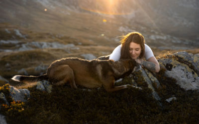 Eine Bilderreise am Grimselpass mit Lea und Hündin Nagini 